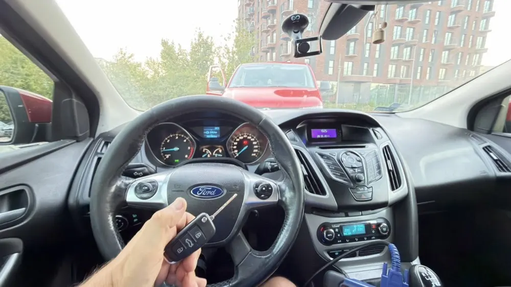 Klucz do auta Ford — realizacja DiKey